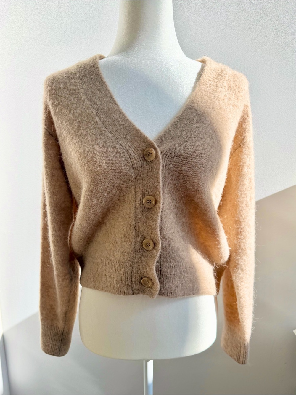 & Other Stories Stockholm Wool Alpaca Blend Cardigan